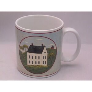 Sakura Country Life Brandon House Coffee Mug Cup White No Door Warren Kimble